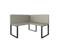 Banc d'angle Ravon, 120x120cm, Cachemire, Vicco 58489