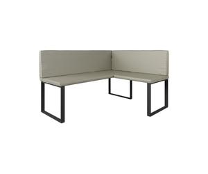 Vicco Banc d'angle Ravon, Cachemire, 120x150cm | adapté comme banc de salle à manger pour cuisines et espaces repas