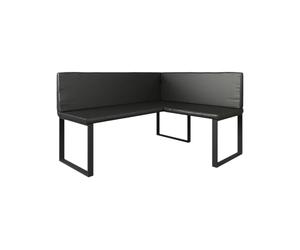 Vicco Banc d'angle Ravon, Noir, 120x150cm