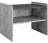 Vicco Banc d'angle Roman, 53.5x41.1cm, Béton/Anthracite