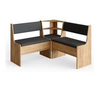 Vicco Banquette d'angle Salle à Manger Roman, Chêne de Force doré/Anthracite, 120 x 120 cm