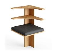 Vicco Banc d'angle Roman, Chêne de Force doré, 43.5x43.5cm