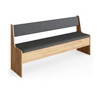 Vicco Banc d'angle Roman, Chêne doré, 166.6x41.5cm