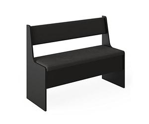 Vicco Banc d'angle Roman, Noir, 41.5x106.6cm