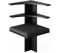 Vicco Banquette d'angle Salle à Manger Roman, Noir, 43.5 x 43.5 cm