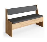 Vicco Banquette d'angle salle à manger Roman, Sable, 136 x 42 cm