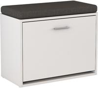 Vicco banc pour chaussures Georg, 60 x 49.5 cm avec support, Blanc