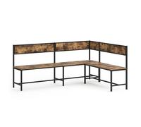 Vicco Banquette d'angle Salle à Manger Fyrk, Chêne Rustique, 195x142cm