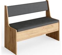Vicco Banquette d'angle salle à manger Roman, Sable, 106 x 42 cm