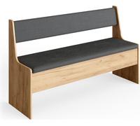 Vicco Banquette d'angle salle à manger Roman, 136 x 42 cm, Sable/Anthracite