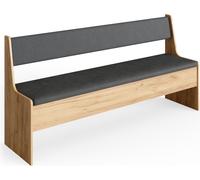 Vicco Banquette d'angle salle à manger Roman, Sable, 166 x 42 cm