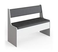 Vicco Banquette de Salle à Manger Roman, Blanc, 41.5x106.6cm