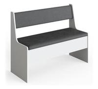 Vicco Banquette de salle à manger Roman, Blanc, 41.5x106.6cm Blanc G