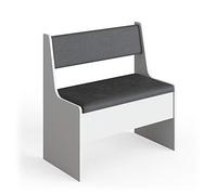 Vicco Banquette de Salle à Manger Roman, Blanc, 41.5x76.6cm