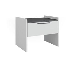 Vicco Banquette de Salle à Manger Roman, Blanc, 53.5x41.1cm | avec 1 tiroir, adapté aux solutions d’angle peu encombrantes dans la salle à manger