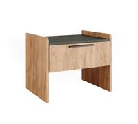 Vicco Banquette de Salle à Manger Roman, Chêne doré/Anthracite, 53.5x41.1cm avec 1 tiroir