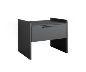 Vicco Banquette de Salle à Manger Roman, Noir, 53.5x41.1cm