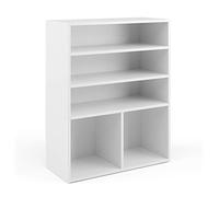 Vicco Bibliothèque Enfant Luigi, Blanc, 72x90.2cm