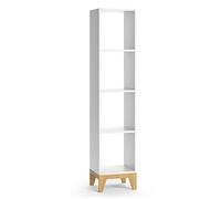 Vicco bibliothèque Enfant Malia, Blanc/Chêne, 35.2 x 159.5 cm
