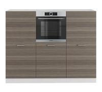 Vicco Bloc cuisine R-Line, gris noble/blanc, 180cm sans PT gris noble/blanc G