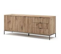 Vicco Buffet bas Eliza, Chêne Viking, 150.1x60cm avec 3 tiroirs, 2 portes Chêne Viking G
