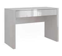 Vicco Bureau Annabelle, blanc brillant/blanc, 110x50cm avec 2 tiroirs blanc brillant/blanc G