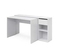 Vicco Bureau Ben, Blanc, 145 x 46.4 cm