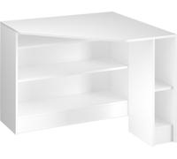 Vicco Bureau d'angle Alvaro, Blanc, 94 x 94 cm