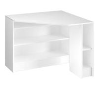 Vicco Bureau d'angle Alvaro, Blanc, 94 x 94 cm