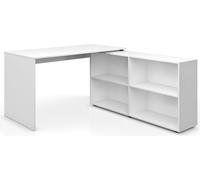 Vicco Bureau d'angle FlexPlus, Blanc, 137 x 60 cm