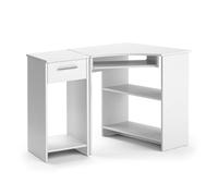 Vicco Bureau d'angle Odin, Blanc, 83x76cm