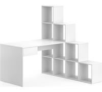 Vicco Bureau d'angle Sarah, 139 x 142 cm, Blanc