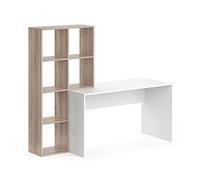 Vicco Bureau Mara, Blanc/Sonoma, 166.8x59cm