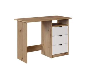 Vicco Bureau Meiko, Blanc/Artisan, 105x50cm
