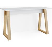 Vicco Bureau Nautica, 138 x 60 cm, Blanc/Chêne
