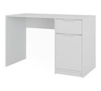 Vicco Bureau Ruben, Blanc, 120x55cm avec tiroir Blanc G