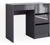 Vicco Bureau Sherry, 90 x 40 cm, Anthracite Haute brillance