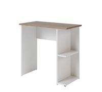 Vicco Bureau Simple, Blanc/Artisan, 80x40cm