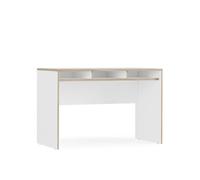 Vicco Bureau Tetrix, Blanc, 112x55cm avec 3 Compartiments