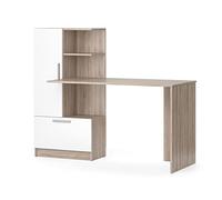 Vicco Bureau Tomy, Sonoma/Blanc, 150 x 59 cm