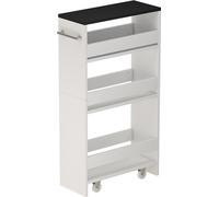 Vicco Caisson à roulettes Rivo, 20 x 84.4 cm, blanc/anthracite