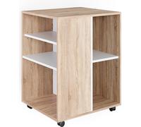 Vicco Caisson roulant , 59 x 53 cm, Sonoma/Blanc