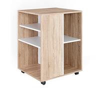 Vicco Caisson Roulant, Sonoma, 59.4x52.6cm, Utilisation Flexible avec roulettes pour Une mobilité optimale