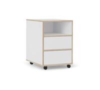 Vicco Caisson Roulant Tetrix, Blanc, 42x55cm