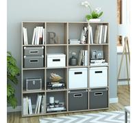 Vicco Meuble de Rangement Cube Karree, Sonoma, 138.5x142.5cm