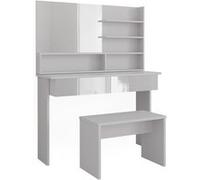 Vicco Coiffeuse Azur, Blanc, 120cm avec banc Blanc G