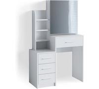 Vicco Coiffeuse Conrada, Blanc, 80 cm