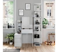 Vicco Coiffeuse Conrada, Blanc, 80cm