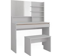 Vicco Coiffeuse Emma, 120cm avec banc, Blanc