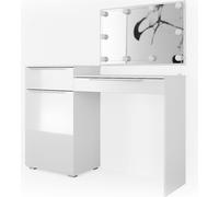 Vicco Table de maquillage Little Lilli commode de coiffeuse LED blanc